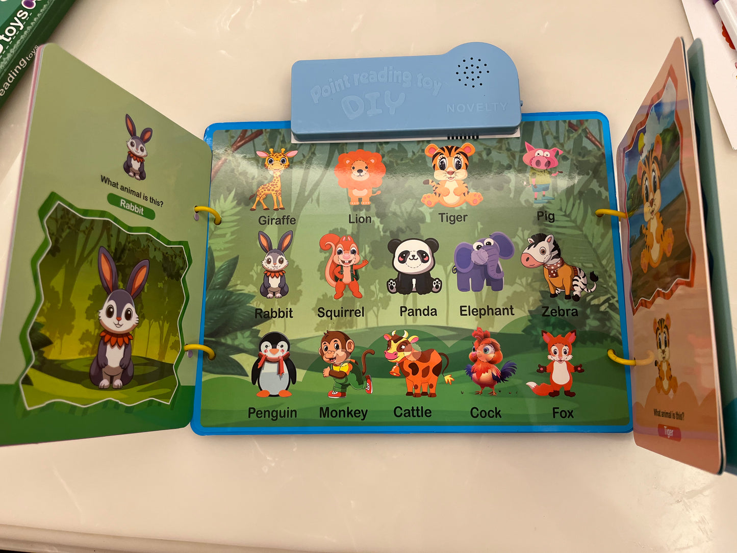 ToyToise DIY Point & Read Kit (Animal editions)