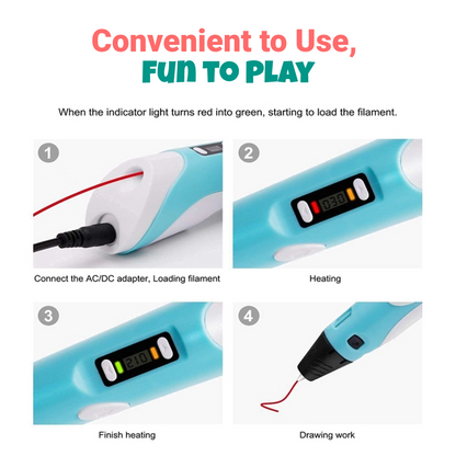 Toytoise 3D Pen – Create, Craft & Bring Ideas to Life