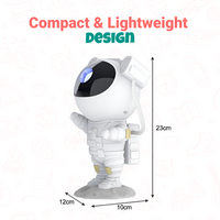 Toytoise Astronaut Galaxy Projector – Bring the Universe to Your Room