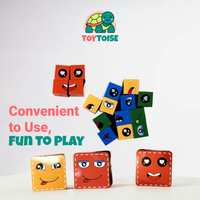 Toytoise Crazy Face Puzzle – Match, Solve, and Learn with Fun Emoji Puzzles! (Ages 3+)