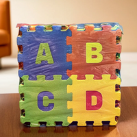 ToyToise Alphabet Jigsaw Mat – Learn, Build & Play with Vibrant Foam Letters (Ages 3+)