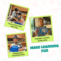 ToyToise Learning Computer, Interactive Educational Laptop for Ages 4-6 (Blue)