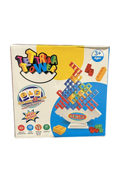 ToyToise Tetra Tower – Stack, Balance & Win with ToyToise Tetra Tower! (Ages 4+, Colorful)