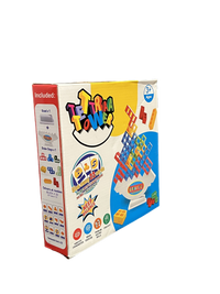 ToyToise Tetra Tower – Stack, Balance & Win with ToyToise Tetra Tower! (Ages 4+, Colorful)