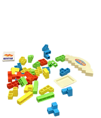 ToyToise Tetra Tower – Stack, Balance & Win with ToyToise Tetra Tower! (Ages 4+, Colorful)