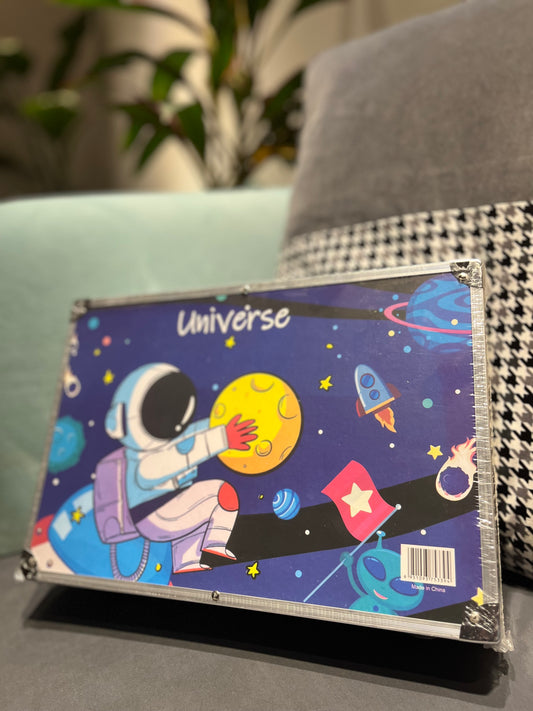 Toytoise Astronaut (Limited Edition) Drawing Kit (145pc) - Markers, Crayons, H&B Pencils, Case
