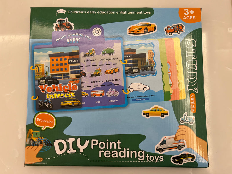 ToyToise DIY Point & Read Kit (Vehicles Edition)