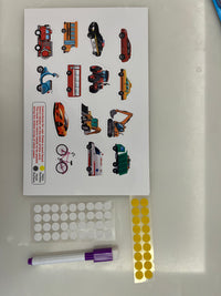 ToyToise DIY Point & Read Kit (Vehicles Edition)