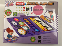 ToyToise Playmat Magic – 2-in-1 Musical Fun