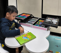 Limited Edition Dino 145-Piece Drawing Kit For 3+ Year Children | Premium Art Kit | Toytoise