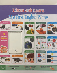 Toytoise English Words Sound Book