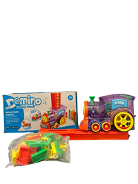 ToyToise Domino Train – Watch the Dominoes Fall with Fun & Creativity! (Ages 3+, Colorful)