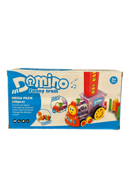 ToyToise Domino Train – Watch the Dominoes Fall with Fun & Creativity! (Ages 3+, Colorful)